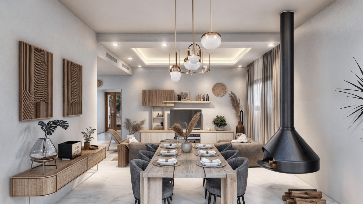 PANORAMA VIEWS VILA - Comedor