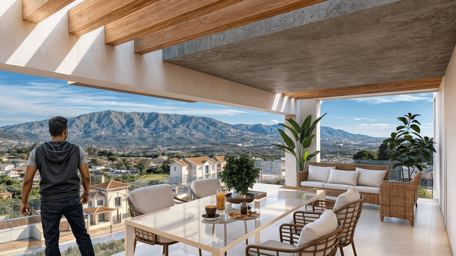 PANORAMA VIEWS VILA - Terraza